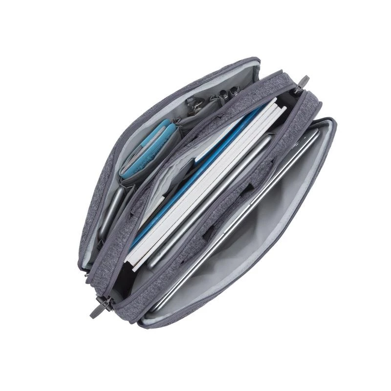 Laptophoes Egmont 15.6/7930 grijs Rivacase