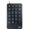 Numeriek toetsenbord Inter-Tech KB-120 universeel USB zwart