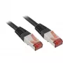 Goobay 3m CAT 6 patchkabel, S/FTP (PiMF), zwart