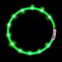 LED-halsband Anicoll groen voor honden en katten model oplaadbare verlichting