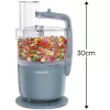 Keukenmachine Kenwood FDP23.140GY MultiPro Go — compacte draagbare hakmolen, grijs