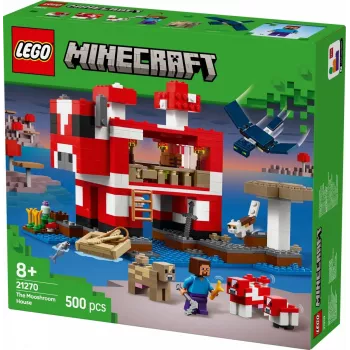 LEGO MINECRAFT 21270 Het Mooshroom-huis