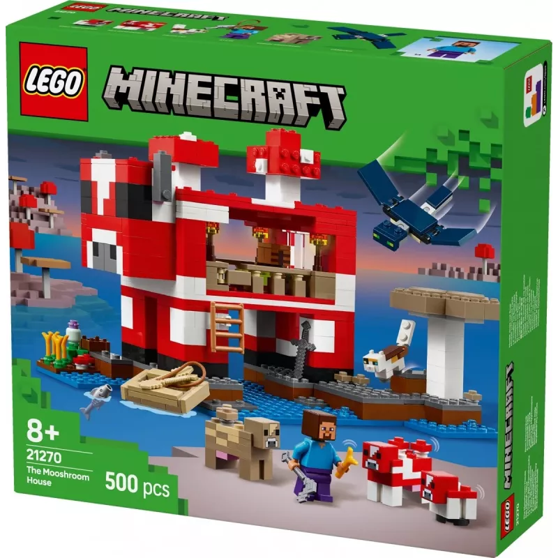 LEGO MINECRAFT 21270 Het Mooshroom-huis