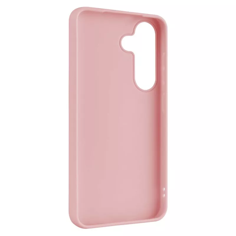 Fixed | Story | achterkantcover | Samsung | Galaxy S25 | rubber | roze