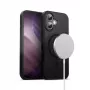 Crong Hybrid Frost MAG Cover Case voor iPhone 17 Frosted zwart