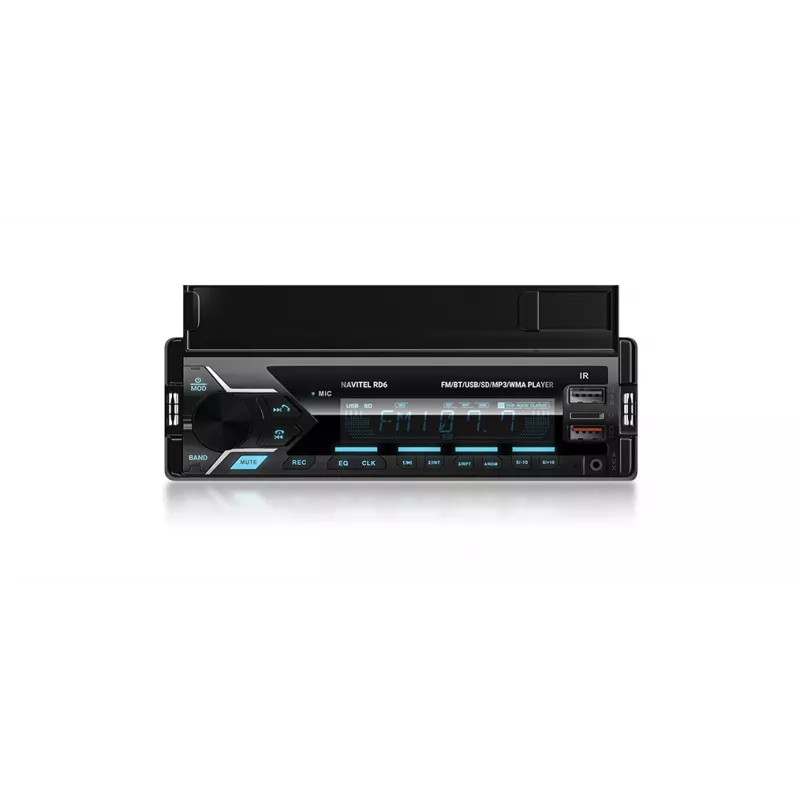 Auto digitaal mediaspeler Navitel RD6 — 4x45 W audioplayer, weergave van digitale en externe bronnen, single-DIN inbouw