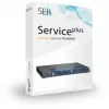 Printserver SEH dongleserver ProMAX Ethernet LAN zwart blauw