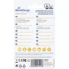 USB Nano 8 GB, USB-stick blauw, USB-A 2.0, met paperclip-functie