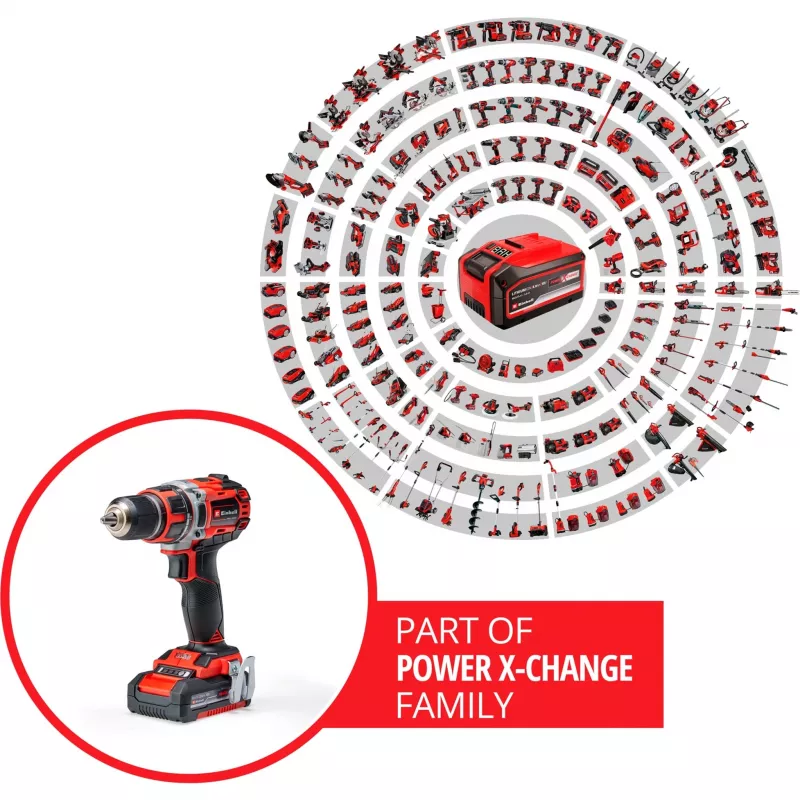 Einhell 4513896 accu-boor-/schroefmachine zwart