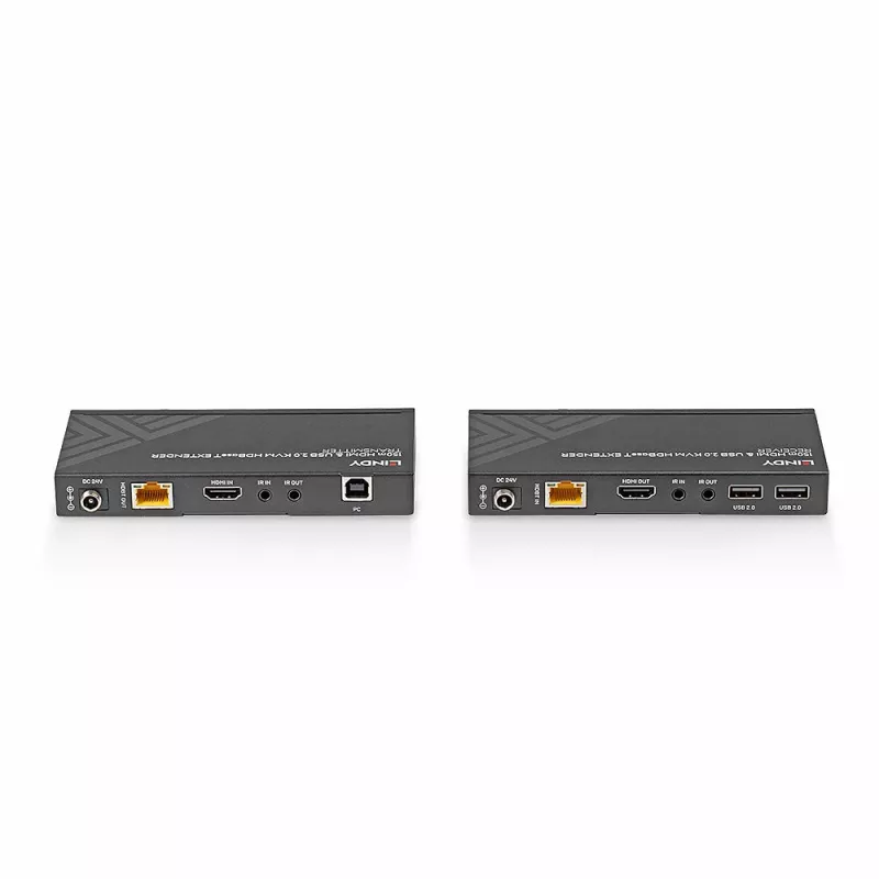 Lindy 150m Cat.6 HDMI 4K60, USB 2.0 & IR HDBaseT KVM-extender