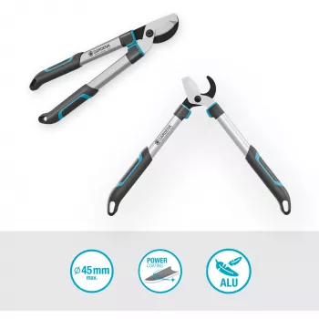 Gardena takkenschaar EasyCut S grijs/turkoois 50 cm (12030-88)