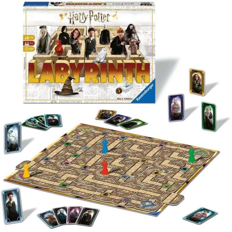 Kaartspel Ravensburger Harry Potter Labyrinth