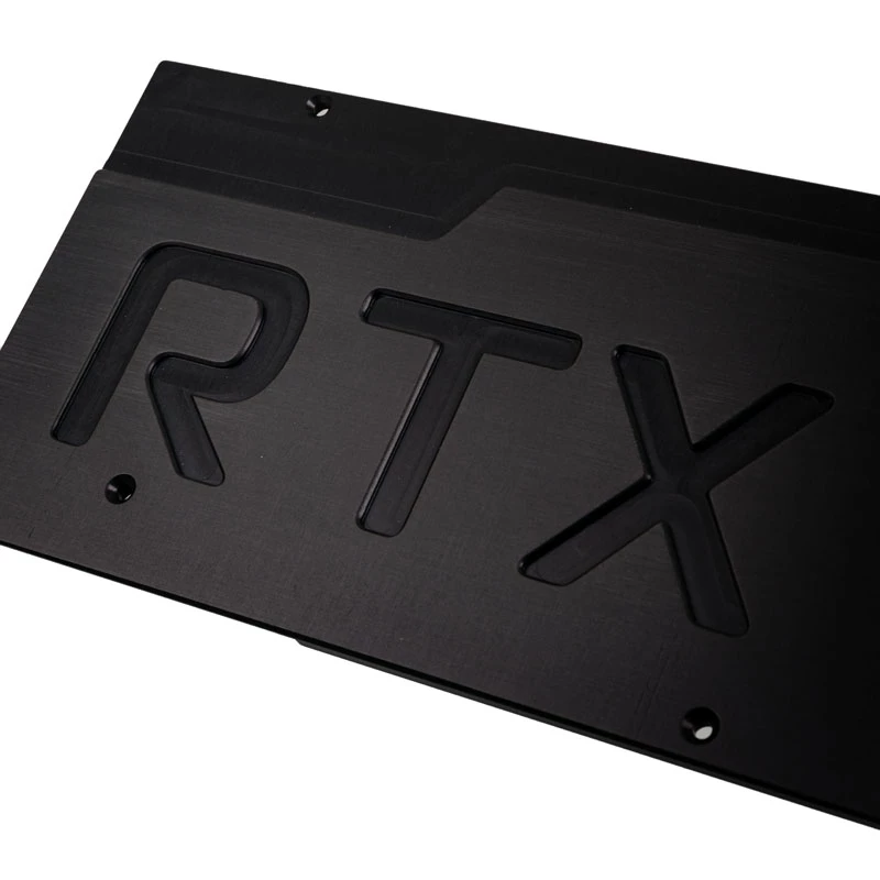 Backplate voor kryographics NEXT RTX 2080, Aqua-Computer, passieve koeling, model 23682