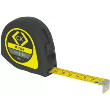 Meetlint c.k tools T3442 – 3 m lengte, stalen band, compacte behuizing