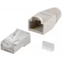 RJ45-stekker Goobay CAT 5e STP afgeschermd met trekontlasting