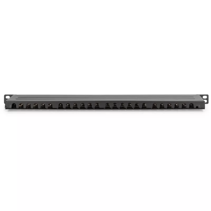Patchpanel Digitus CAT 6 Class E High Density afgeschermd zwart