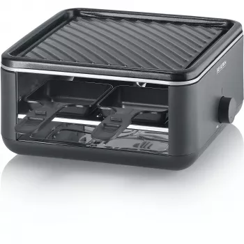Severin RG 2360 raclettegrill 4 personen 800 W zwart