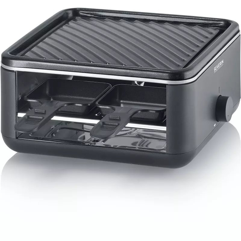 Severin RG 2360 raclettegrill 4 personen 800 W zwart