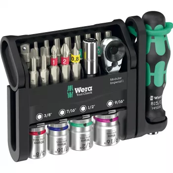 Wera 05049025001 Tool Set 50 Tools zwart metallic