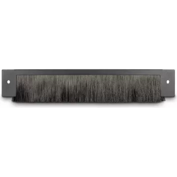 Borstelplaat Inter-Tech 88887356 zwart staal 19 inch 360 mm