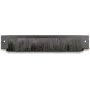 Borstelplaat Inter-Tech 88887356 zwart staal 19 inch 360 mm