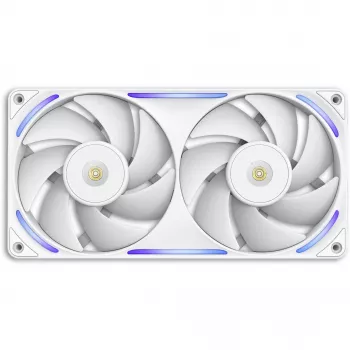 NZXT F280X RGB 140mm ARGB behuizingsventilator - wit, 2-pack
