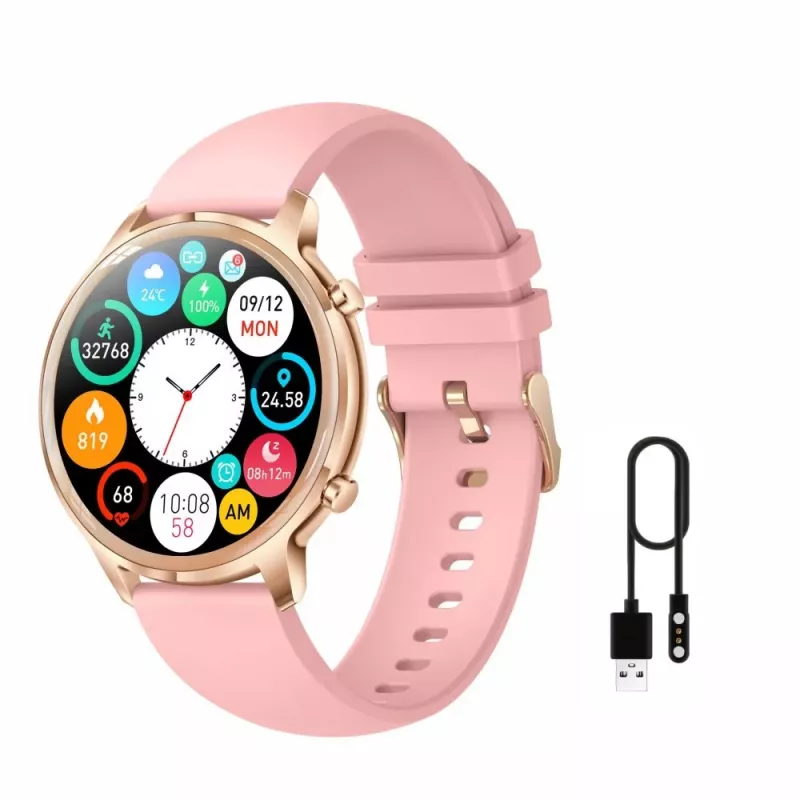 Smartwatch Manta Kelly 3,35 cm roze