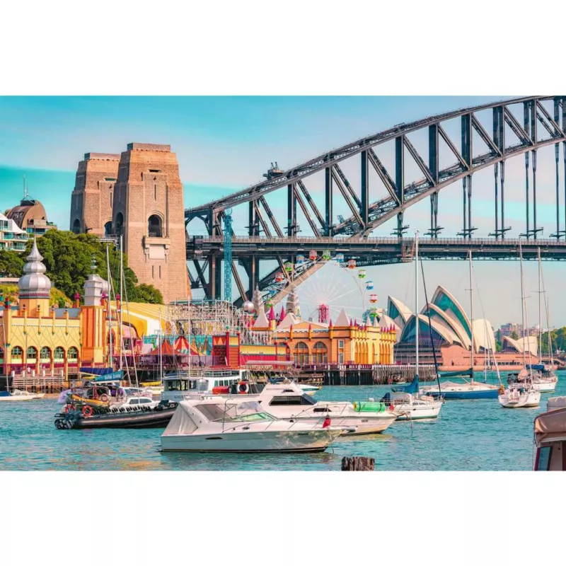 Puzzel Ravensburger Secret Sydney 3000 stukjes – panorama stadsgezicht 3000 stukjes