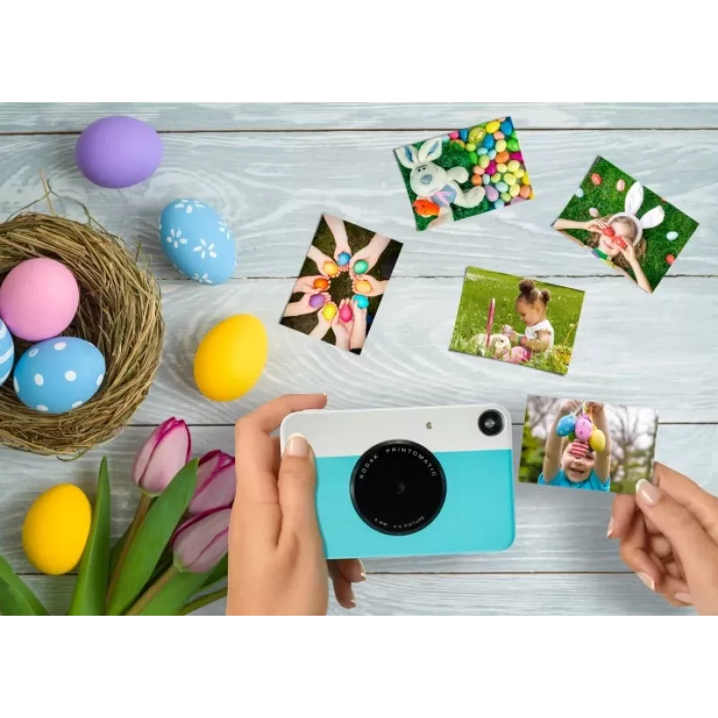 Kodak PRINTOMATIC Instantcamera, 2x3'', Blauw