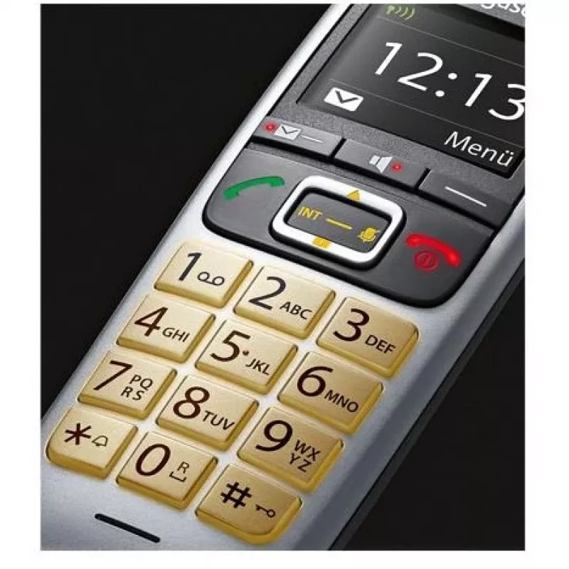 Gigaset E560 telefoon DECT-telefoon nummerweergave zwart, zilver