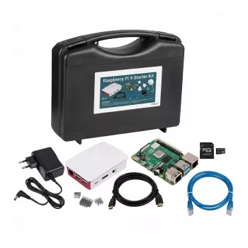 RASPBERRY Pi 3B+ 1GB Full Kit 1GB/behuizing/SD-kaart 32GB/accessoires (RPI3B+-FULL-KIT)