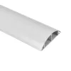 Aluminium kabelgoot MACLEAN MC-814 S, zilver – opbouw kabelgoot