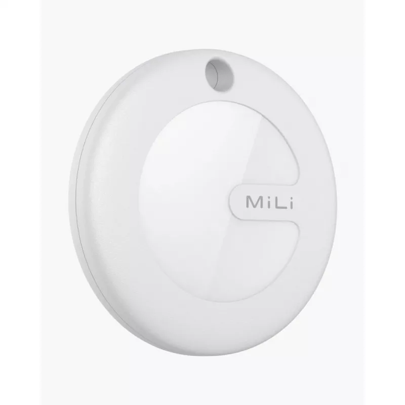 GPS-tracker MILI HD-P16-zwart met zwarte sleutelhangerhoes – compacte persoonlijke tracker
