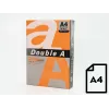Kleurpapier Double A, 80 g, A4, 500 vel, saffraan