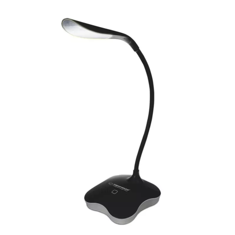 Esperanza ELD105K Mimosa led-bureaulamp, 3 W, zwart