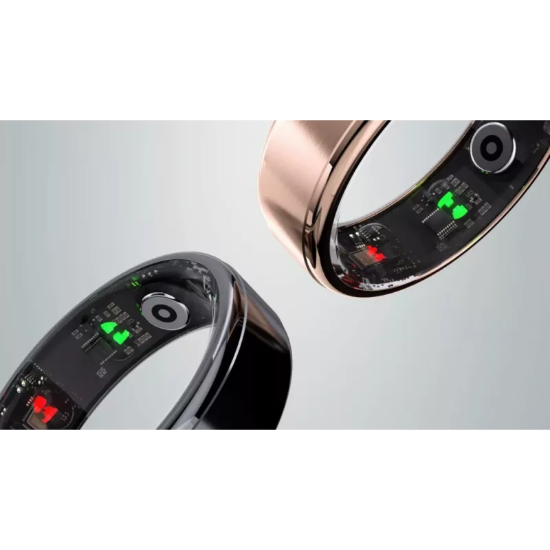 Smart ring Manta SR01BK-57 Black, hartslag en bloedzuurstof, IP68