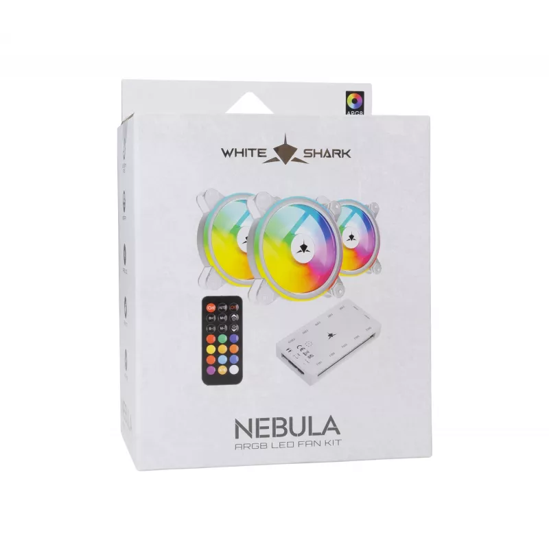 ARGB-verlichtingsset White Shark Nebula-2 5V RGB (model NEBULA-2-W)