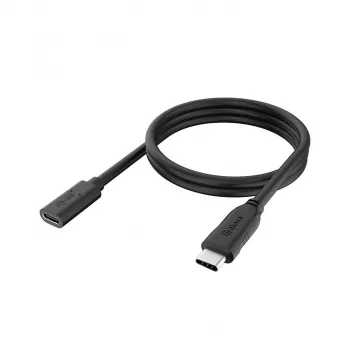 USB-verlengkabel Akasa AK-CBUB70-12BK Type-C 10 Gbit/s, 1,2 m