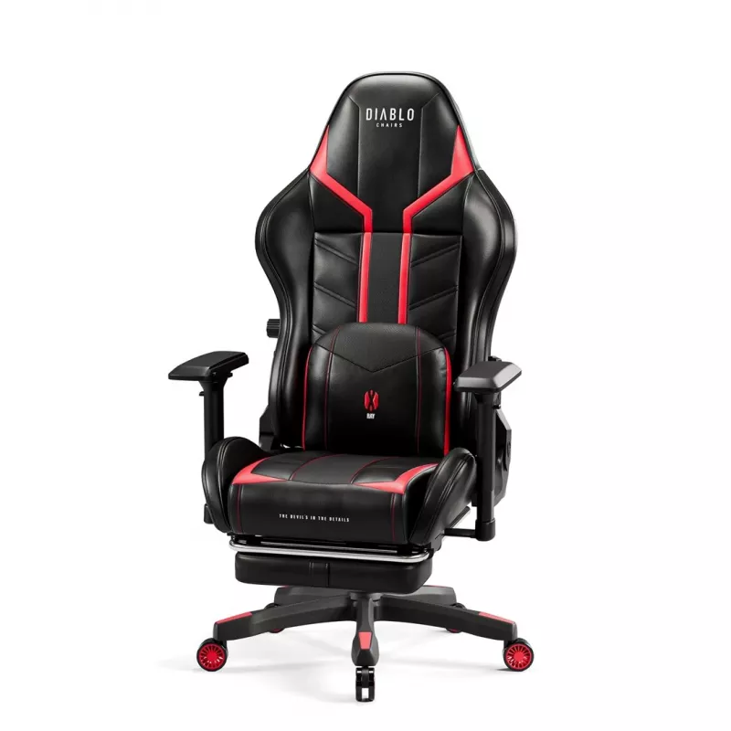 Diablo X-Ray 2.0 Normal Size gamingstoel zwart, rood