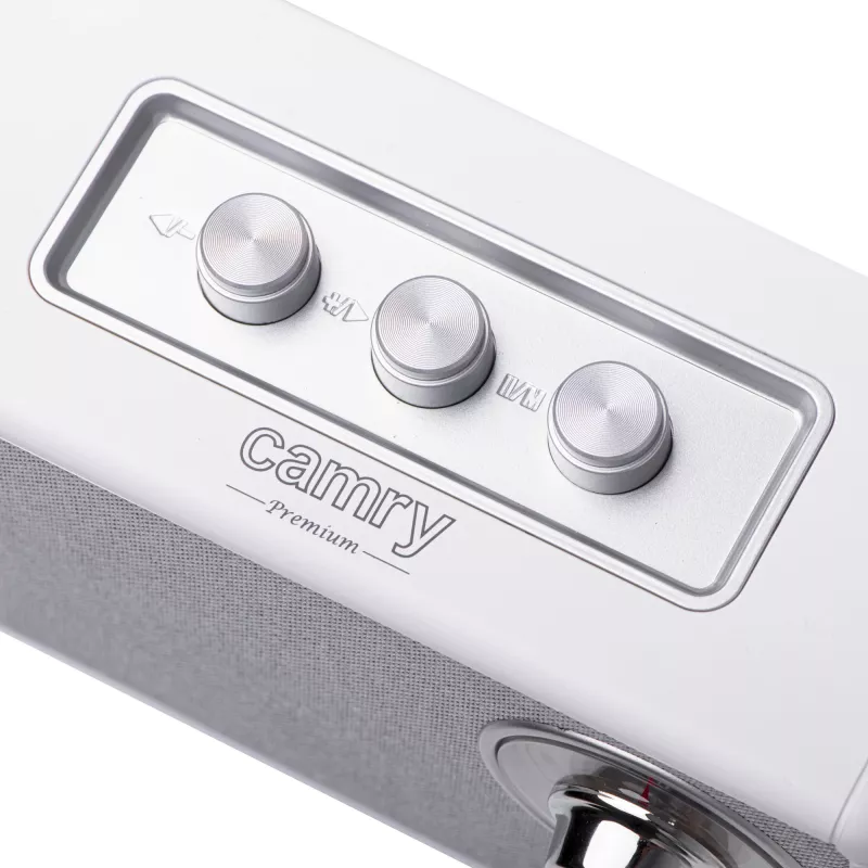 Camry luidspreker met radio | CR 1902 W | 5 W | Bluetooth | Wit | Draadloze verbinding