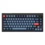 Keychron V1 Max toetsenbord universeel USB RF Wireless Bluetooth zwart grijs 75% mechanisch