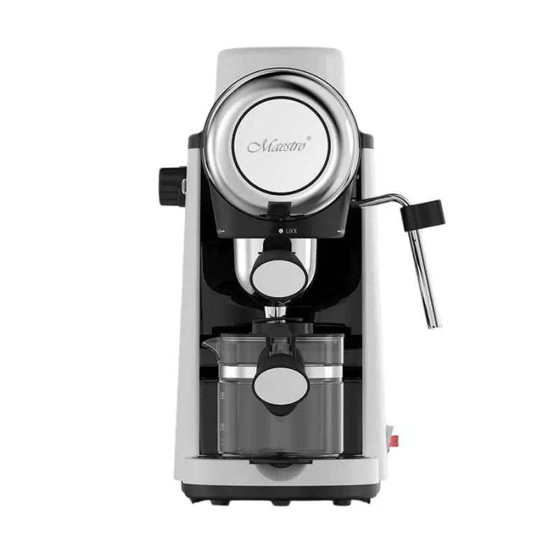 Maestro MR-410 espressomachine met melkopschuimer, 800 W, 3,5 bar, waterreservoir van 240 ml