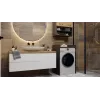 Top e Shop POLA wasruimtekast voor wasmachine – antraciet / artisan eiken