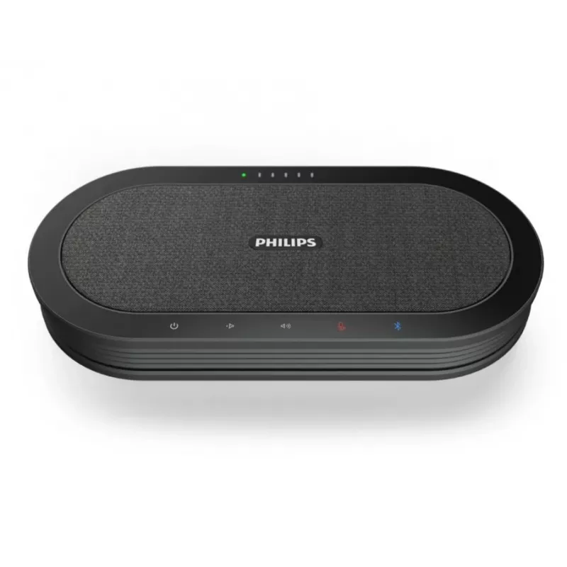 Philips PSE0501 Smart Meeting draadloze vergadermicrofoon met vergaderassistent Sembly, USB-C, zwart/grijs