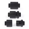 Alphacool ES D-Plug 20 mm G1/4 buitendraad naar G1/4 buitendraad, Deep Black