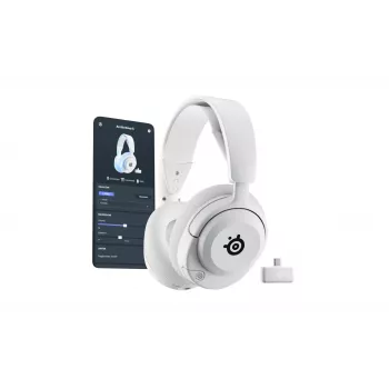 Steelseries Arctis Nova 5P Wireless headset hoofdband gaming USB Type-C Bluetooth wit
