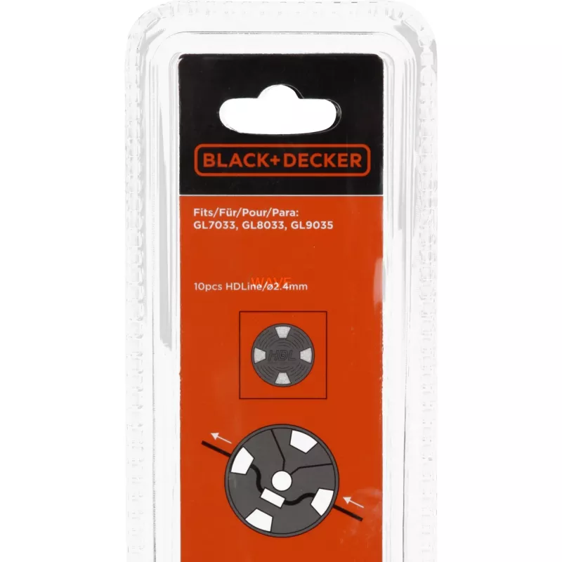 Bosmaaier-/grastrimmeraccessoire Black & Decker A6489-XJ