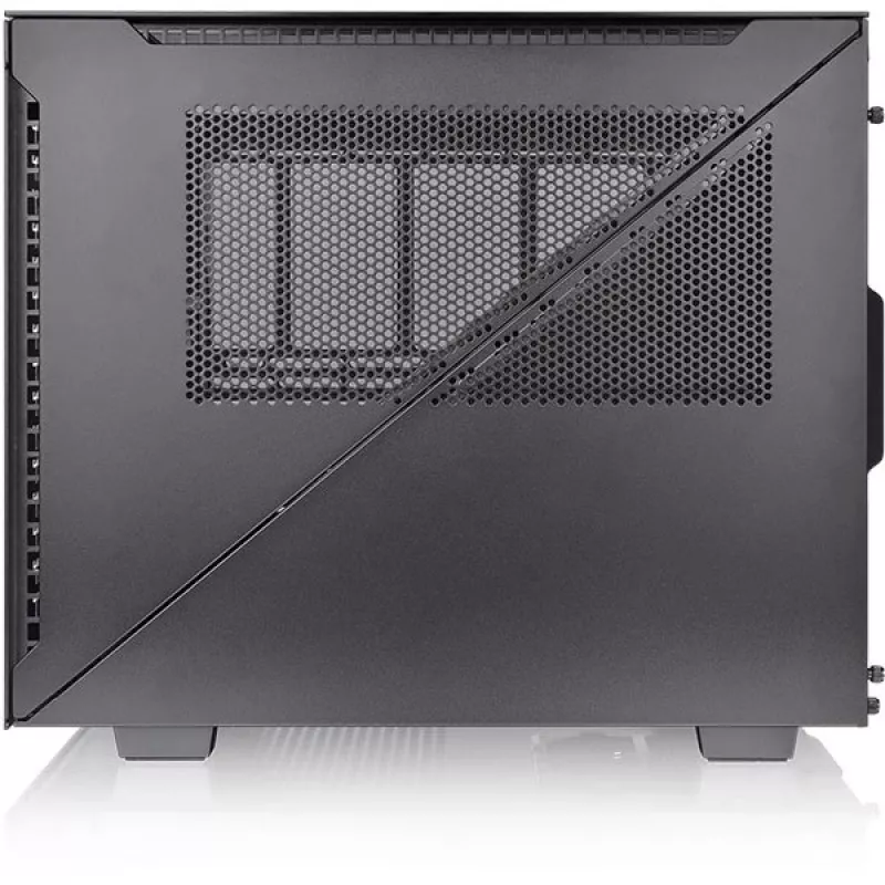 PC-behuizing Thermaltake Divider 200 TG Air Micro Tower zwart