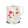 Feel-Maestro MR-066-RED FLOWERS waterkoker 1,5 L 1200 W rood, wit