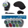 ESPERANZA EA137K muismat, zwart, met gel-handpalmsteun, antislip onderkant, universeel inzetbaar
